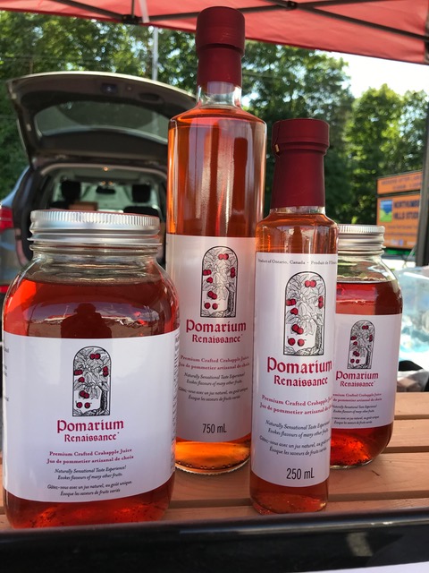 On display at Port Hope Farmers' Market in 2019